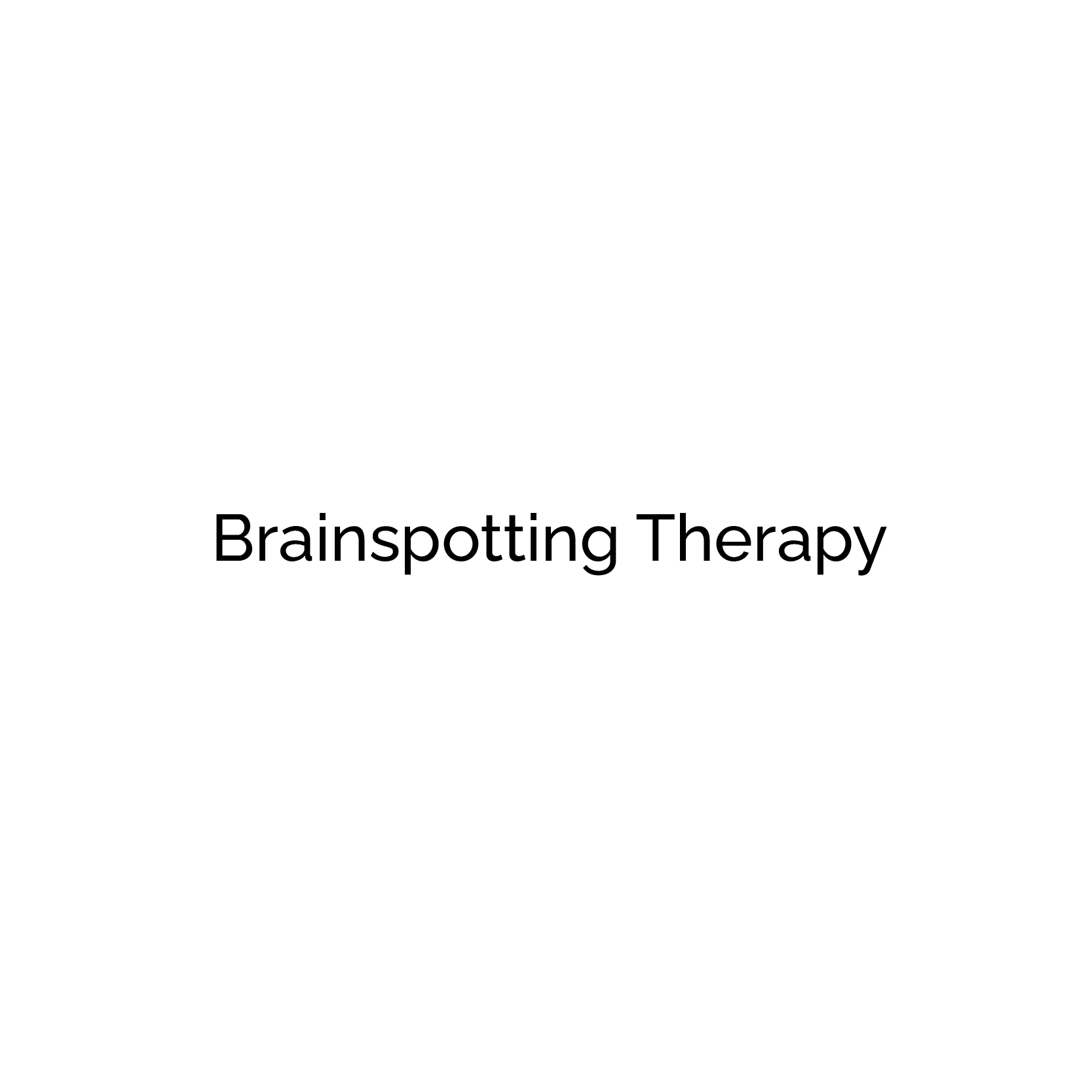 Brainspotting Therapy